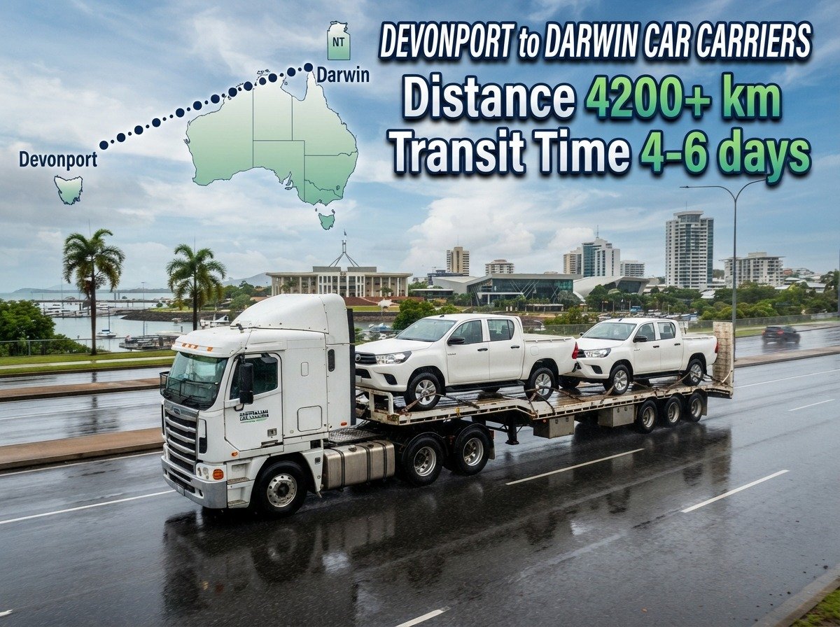   Transport from Devonport to Darwin
